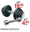 Oefeningen met dumbells